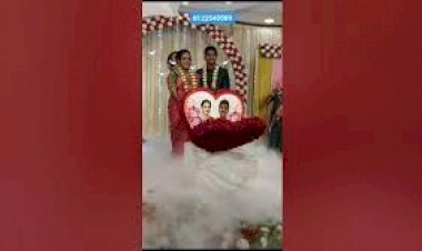 Engagement Ring Entry Dry ice Fog Entry 8122540589 Chennai Pondicherry Andhra Thanjavur vellore India