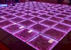LED Glass Flower Floor Wedding Reception Stage Decoration +91 81225 40589 New Concept Floor Chennai