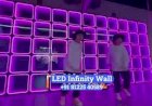 3D Illusion Infinity LED Wall Decoration +91 81225 40589 India