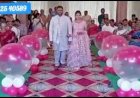 Balloon Blast Bride Groom Entry +91 81225 40589 Rental | Wedding Reception Marriage Decoration India