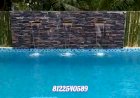 swimming pool water falls Fountain Design 8122540589 India Chennai Bangalore Goa Andhra Hyderabad