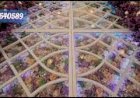 Glass flower floor Pathway 8122540589 New concept Wedding Stage Decoration Chennai Andhra Goa LED