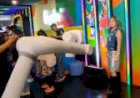 Robot Arm Booth Glambooth slow motion photo video booth Rent Event 8122540589 India Robobooth Hyderabad Vijayawada Mumbai Bangalore Goa Delhi