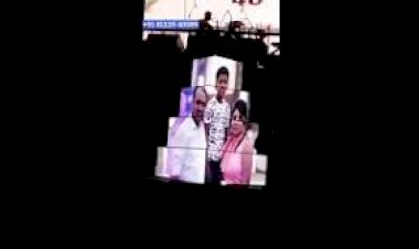 #Birthday Cake Mapping Projection +91 81225 40589 Goa | Bangalore | Pune | Mumbai | Chennai Decor