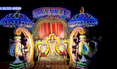 God Wedding Reception Entrance Decoration +91 81225 40589 Chennai | Pondicherry | Andhra | Marriage