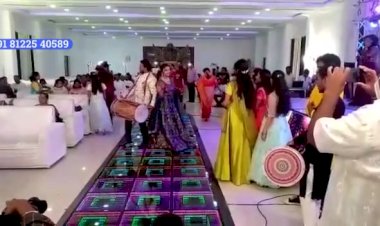 3D LED Glass Floor Pathway Wedding Reception stage Decoration +91 81225 40589 Chennai | Andhra