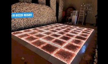 Led glass Flower floor +91 81225 40589 Corporate Event | Chennai | Andhra Pradesh | Goa | Bangalore