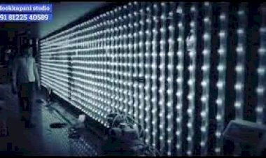 Interactive LED Wall +91 81225 40589 Corporate Event New Concept India
