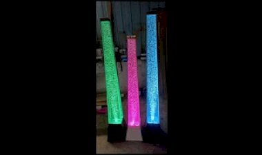 Water Bubble Pillar Design 91 81225 40589 | Water Fountain | Partition | New Concept Decor India