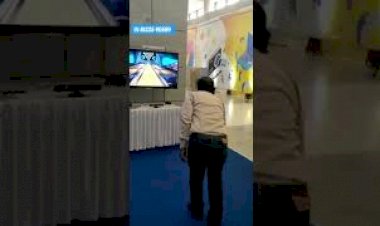 Interactive Motion sensor game 81225 40589 corporate Event activity Bangalore Chennai Goa Hyderabad