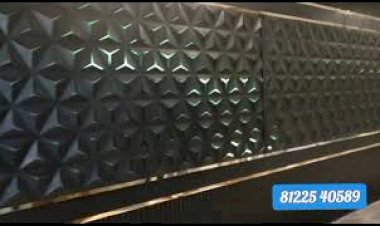 3D wall panel Decor 8122540589  | 3D ACP PVC panel | 3D Elevation Facade New design India | 3D panel India