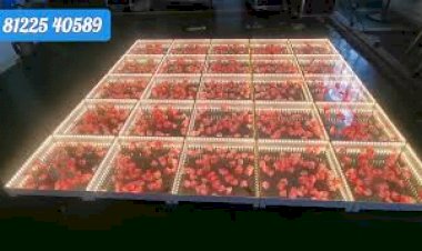 Glass flower floor Decoration 81225 40589 India chennai Bangalore Andhra tamil nadu Goa pondicherry