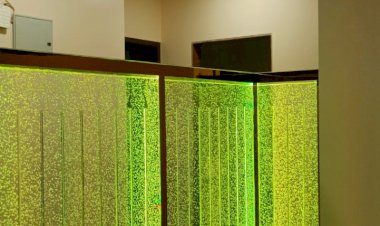 Water Bubble Wall Partition 8122540589 India New Design interior Decor water fountain Models