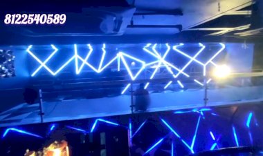 3D LED light Design Decor 8122540589 Event pub Club Bar Decor Bangalore Goa Mumbai Delhi Kerala