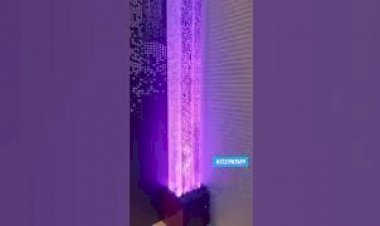 Water Bubble Pillar 8122540589 India interior Decor New Design house home office Hotel Restaurant
