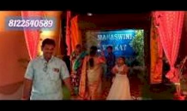 Fog Entry smoke screen Jaggampeta Andhra Pradesh Wedding Marriage Reception Decoration