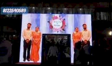 LED wall Arch 8122540589 Wedding Reception Decoration Neyveli