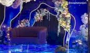 3D LED Glass Floor Grand Wedding Chennai Andhra Bangalore Kerala Coimbatore vellore