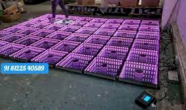 3D LED floor infinity floor dance floor glass floor 81225 40589 trichy vellore Chennai Bangalore Madurai Vijayawada