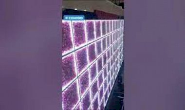 LED Glass Flower Floor stage Decoration 8122540589 Chennai Bangalore Andhra pondicherry Cuddalore