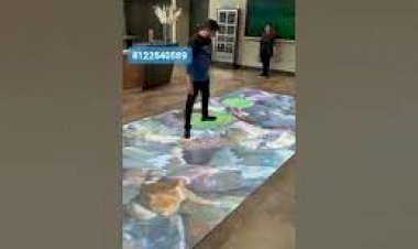 LED Interactive floor 8122540589 India Event rent pub club permanent setup India