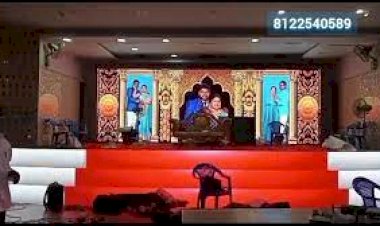 LED wall Stage backdrop Decoration 81225 40589 Wedding Reception Birthday Event Chennai pondicherry