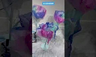 kinetic Flower open close Flower Event Decoration 8122540589 India