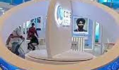 Rotate revolving table product Display 81225 40589 Event expo exhibition Stall LED New Design India