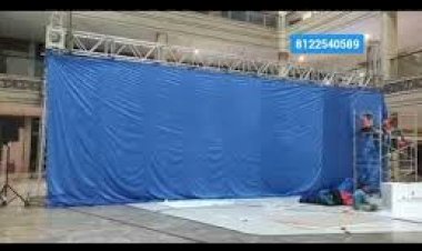 Kabuki curtain Drop Store Shopping Mall Open stage New product Launch reveal 8122540589 India