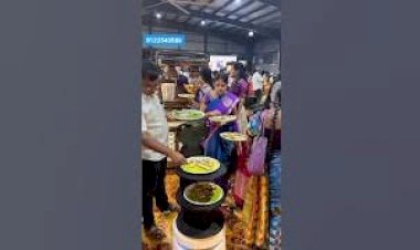 Robo Food Service Grand wedding Event New Catering service 8122540589 India #Robot #Food #Service