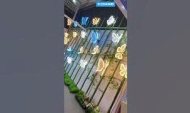 #Kinetic Butterfly open close mechanism Butterfly Decoration 8122540589 India