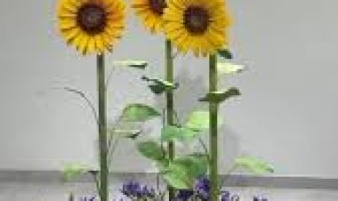 #Interactive Sunflower Rotate Mechanism Decoration 8122540589 Delhi Mumbai Hyderabad Bangalore India