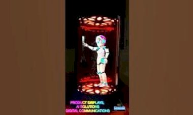 3D Hologram Tube New Concept Event Product launch Display 8122540589 Bangalore Hyderabad Mumbai India