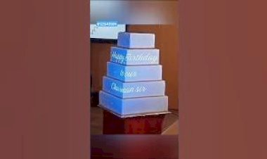 #3D Birthday Cake Mapping projection New Concept Decoration 8122540589 Chennai Bangalore Goa  India