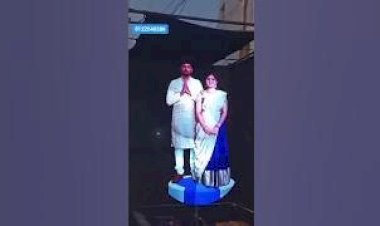 3D Hologram Welcome New Concept Grand Event Decoration 8122540589 Andhra Chennai Bangalore Goa India