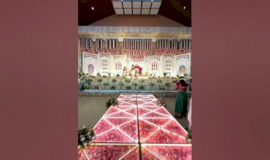 Floral Flower LED Floor New Design Decoration 8122540589 Bangalore Coimbatore Chennai Mysore goa India